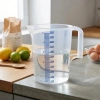Özel Üretim Şeffaf Mutfak Profesyonel Geniş Hacimli Ergonomik 5 Litre Ölçü Kabı