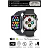 Su Geçirmez 45mm T700s Watch 7 Ios Android Sağlık Sensörlü Bluetooth Aramalı Alarm Akıllı Saat