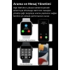 Su Geçirmez 45mm T700s Watch 7 Ios Android Sağlık Sensörlü Bluetooth Aramalı Alarm Akıllı Saat