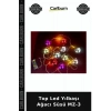 Top Led Yılbaşı Ağacı Süsü MZ-3 Stüdyo Işığı Salon Dekoru Pilli Lamba