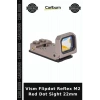 Vism Flipdot Reflex M2 Red Dot Sight 22mm Hızlı Hedefleme Silah Nişangahı