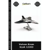Vulcan Krom Uçak 12263 Parçası Ofis Objesi Ev Dekorasyonu