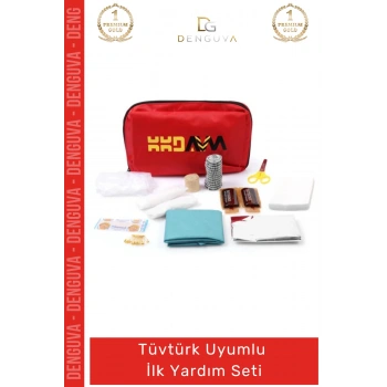 #İlkyardımÇantası Araç Motosiklet Ofis İş Yeri Tekne Profesyonel Acil Tam Ecza Ilk Yardım Bez Çantalı Set