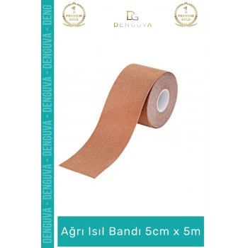 #AğrıBandı Kore Ginsengli Glukozamin Gümüş İyonu Saponin Omuz Karın Kalça Ağrı IsıI Bandı 5cm x 5m