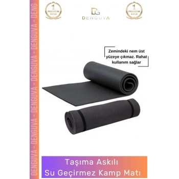 #KampMatı Taşıma Askılı Dayanıklı Kamp Pilates Yoga Spor Fitness Egzersiz Kaymaz Uyku Matı Yer Minderi