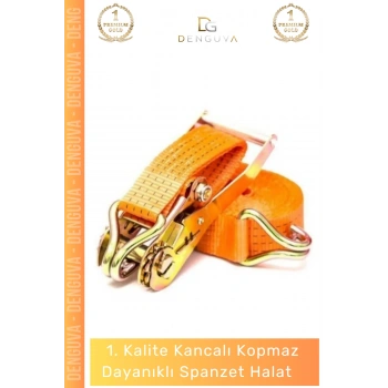 #SpanzetHalat Yüksek Kalite Dayanıklı Kancalı Kopmaz Profesyonel Yük Sabitleme 10 Metre Spanzet Halat