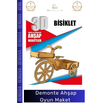 #MaketOyun Eğitici Boyanabilir 3D Puzzle Lazer Kesim Mdf Hobi Seti Sök Tak Demonte Ahşap Oyun Maket