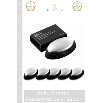#MetalSabun Kaliteli Paslanmaz Çelik 304 Sınıfı Mutfak Soğan Sarımsak Balık Koku Giderici Metal Sabun - 1 Adet