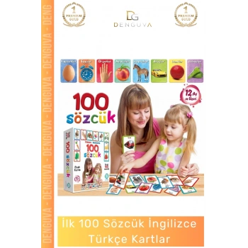 #EğiticiSözlük İlk 100 Kelime Eğitici Bebek Çocuk Okul Öncesi Zeka Geliştirici Sözcük İngilizce Türkçe