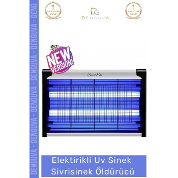 #SinekÖldürücü 37x25cm 6w 2000v Çift Floresan Mor Işık Etkili Kaliteli Askılı Sinek Sivrisinek Öldürücü