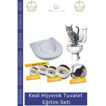 #TuvaletSeti Kedi Klozet Alıştırma Aparatı Ekonomik Kumsuz Pratik Çözüm Hijyenik Tuvalet Eğitim Seti
