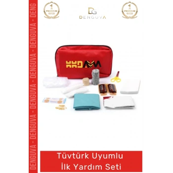 #İlkYardımSeti Araç Motosiklet Ecza Çantası Güvenlik Ekipmanları Çok Amaçlı Ilk Yardım Bez Çantalı Set