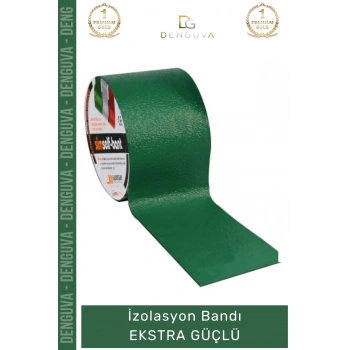 #İzolasyonBandı Çok Amaçlı Yeşil Suya Dayanıklı Montaj Güçlendirme İzolasyon Bandı 48mm x 10m 1 Adet