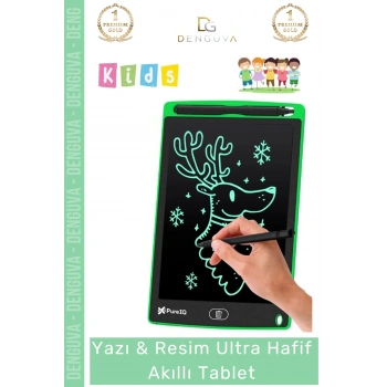 #AkıllıTablet Lcd Grafik Dijital Yazı Çizim Tahtası Not Tutma Kalemli Resim Akıllı Tablet 8,5 Inç