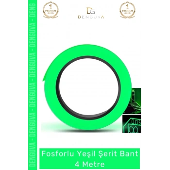 #FosforluBant Işıldayan Photoluminescent İş Güvenliği Acil Çıkış Yönlendirme Fosforlu Yeşil Şerit Bant