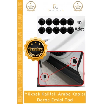 #KoruyucuPad Araba Kapı Bagaj Kenar Koruyucu Ses Kesici Silikon Oto Aksesuar Darbe Emici Pad Seti