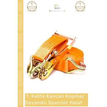 #ÇelikHalat Kancalı Dayanıklı Yük Sabitleme Yüksek Kalite Kopmaz Profesyonel Çelik 10 Metre Spanzet Halat