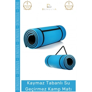 #YogaMatı Taşıma Askılı Dayanıklı Uzun Ömürlü Konfor Pilates Matı Yer Minderi 16 mm