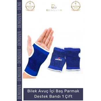 #SporcuBilekliği Elastik Koruyucu Avuç İçi Destekleyici Baş Parmak Destek Bandı Sporcu El Bilekliği