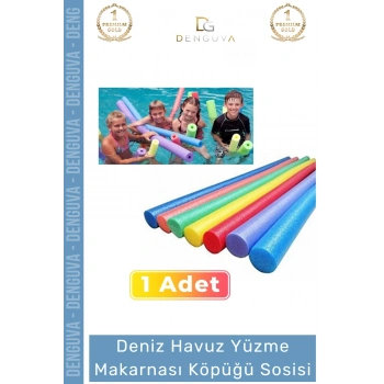 #YüzmeKöpüğü Pratik Katlanabilir Havuz Yüzme Makarnası Köpüğü Sosisi - 1 Adet