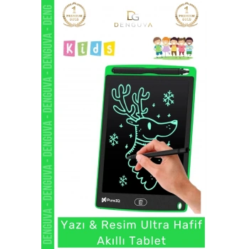 #AkıllıTablet Grafik Çizim Lcd Not Yazma Dijital Defter Taşınabilir Kalemli Resim Akıllı Tablet 12 Inc
