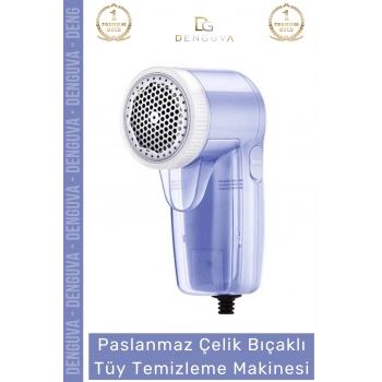 #TüyToplayıcı Lüks Pilli Tiftik Kazak Tüy Toplama Alıcı Giysi Paslanmaz Çelik Mavi Tüy Temizleme Makinesi
