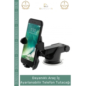 #OtoİçiTutacağı Güçlü Vantuzlu Cam Torpido Uyumlu Silikon Pedli Çizilmez Sağlam Oto Araba Içi Telefon Tutacağı