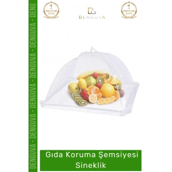 #GıdaŞemsiyesi Mutfak Sofra Hijyenik Katlanabilir Pratik Tül Mekanizmalı Gıda Koruma Şemsiyesi Sineklik