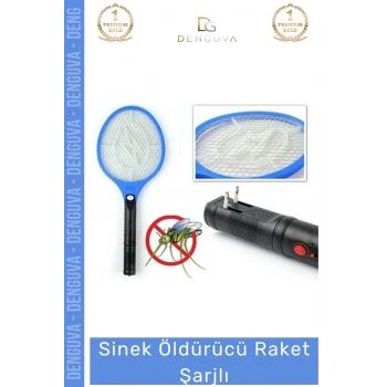 #SinekRaketi Profesyonel Haşere Kovucu Ergonomik Tasarım Güçlü Batarya Sinek Öldürücü Raket Şarjlı