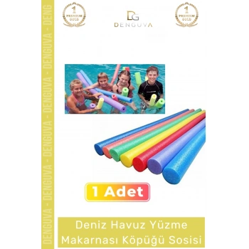 #YüzmeSosisi Deniz Havuz Sandalyesi Koltuğu Fileli Pratik Konforlu Makarnası Köpüğü Sosisi 1 Adet