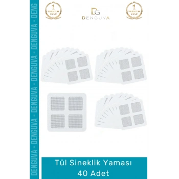 #SineklikYaması Ekonomik Pratik Dayanıklı Yapışkanlı Tamir Filesi Kapı Onarım Seti Tül Sineklik Yaması