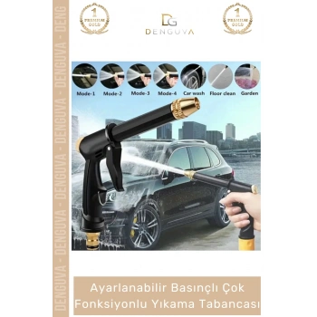 #YıkamaTabancası Profesyonel Ayarlanabilir Basınçlı Bahçe Sulama Güçlü Fonksiyonlu Araba Yıkama Tabancası