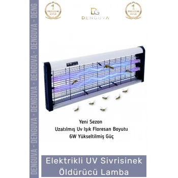 #SinekÖldürücü UV Lamba Elektrikli Haşere Kovucu Güçlü Etkili Askılı Sinek Sivrisinek Öldürücü 2200V
