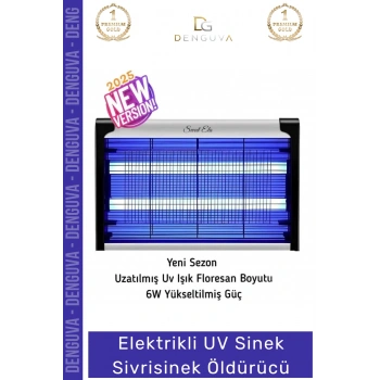 #SinekÖldürücü Elektrikli UV Morötesi Lamba Orta Boy İç Mekan Etkili Askılı Sinek Sivrisinek Öldürücü 220V