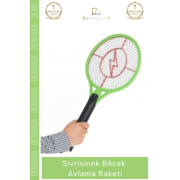 #BöcekAvlama Şarjlı Elektrikli Güçlü Şok Etkili Tasarım Bahçe Tipi Sivrisinek Böcek Avlama Raketi