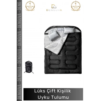 #LüksTulum Su Geçirmez Isı Yalıtımlı Geniş Kamp Karavan Dağcılık Lüks Çift Kişilik Uyku Tulumu