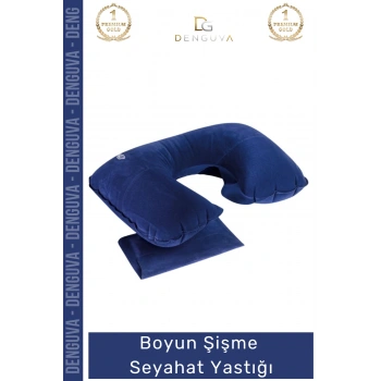 #BoyunYastığı Ergonomik Konforlu Araç Boyun Destek Pratik Şişirilebilir Boyun Şişme Seyahat Yastığı