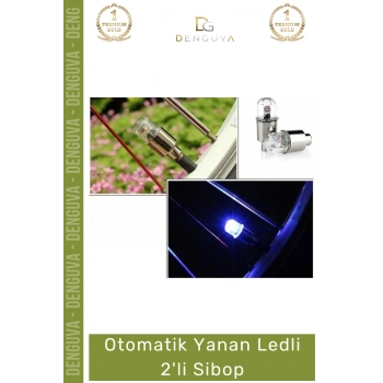 #LedSibop Hareket Sensörlü Ledli Mavi Yeşil Jant Lastik Aydınlatma Işık Bisiklet Araba 2li Sibop