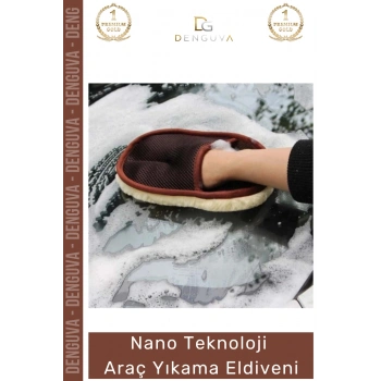 #OtoEldiveni Yünlü Nano Teknoloji Hassas Çiziksiz Detaylı Bakım Parlatıcı Araba Oto Yıkama Eldiveni