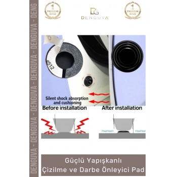 #KoruyucuPad Araba Kapısı Pad Seti Oto Tampon Koruma Güçlü Yapışkanlı Ezilme Önleyici Darbe Emici