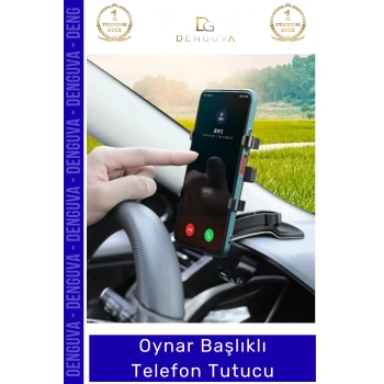 #TelefonTutucu Araba Gösterge Üstü Güvenli Sürüş Araç Evrensel Akıllı 360 Oynar Başlıklı Telefon Tutucu