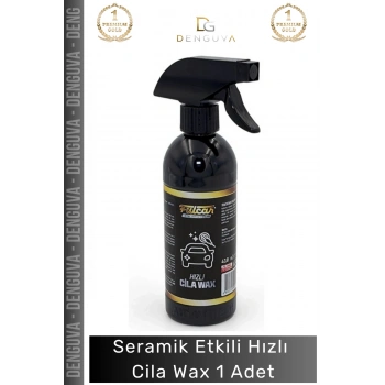#HızlıCila Seramik Katkılı Fulcar 410 ml Parlatıcı Koruyucu Parlaklık Araba Etkili Hızlı Cila Wax