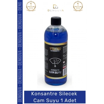#CamSuyu Fulcar 410 ml Mikrofiber Bez Hediyeli Araç Cam Temizleme Leke Çözücü Konsantre Silecek Cam Suyu