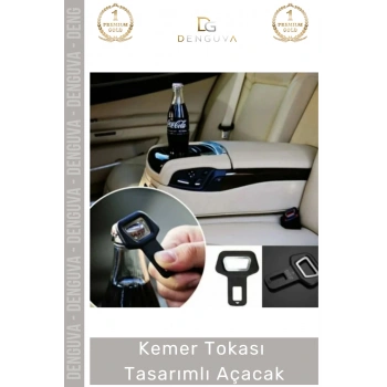 #OtoAksesuar Araç Aksesuarı Metal 2 Adet Formlu Sağlam Kemer Tkası Tasarımlı Açacak