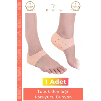#SilikonTabanlık Diken Çorabı Tabanlık Silikon Topuk Gömleği Sağlıklı Destekleyici Koruyucu Bunyon 1 Adet