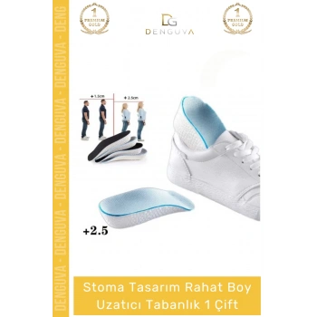 #UzatıcıTabanlık Ortopedik Gizli Topuk Destekli EVA Bellek Köpük Boy Uzatıcı Tabanlık 2,5 Cm 2 Adet