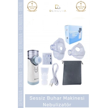 #NebulizatörMakinesi Profesyonel Nebulizatör Maskeli Yetişkin Çocuk Taşınabilir Inhaler Nemlendirme Makinesi