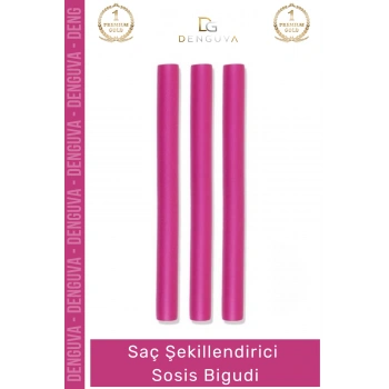 #SaçŞekillendirici İpek Saten Isısız Saç Şekillendirme Seti Profesyonel Kolay Şekillendirici Sosis Bigudi