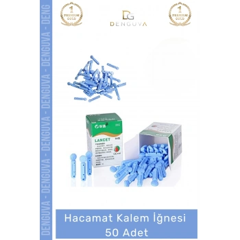 #HacamatUcu Tekli Steril Lanset Ucu Kaliteli Profesyonel Hijyenik Standart Hacamat 50 Adet Kalem Ucu