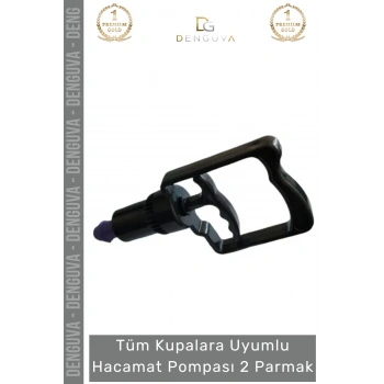 #HacamatPompası Standart Kupa Uyumlu 2 Parmak Profesyonel Vakum Aparatı Islak Kuru Terapi Kaliteli Hacamat